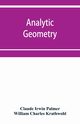 Analytic geometry, with introductory chapter on the calculus, Irwin Palmer Claude