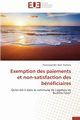 Exemption des paiements et non-satisfaction des bnficiaires, NANEMA-P