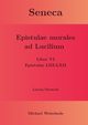 Seneca - Epistulae morales ad Lucilium - Liber VI Epistulae LIII-LXII, Weischede Michael