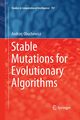 Stable Mutations for Evolutionary Algorithms, Obuchowicz Andrzej