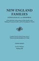 New England Families, Cutter William Richard