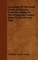 Genealogy Of The Lewis Family In America, From The Middle of The Seventeeth Century Down To The Present Time, Lewis William Terrell