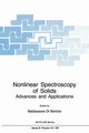 Nonlinear Spectroscopy of Solids, 