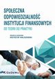 Spoeczna odpowiedzialno instytucji finansowych, 