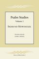 Psalm Studies, Volume 1, Mowinckel Sigmund