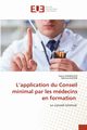 L'application du Conseil minimal par les mdecins en formation, KADDOUSSI Rania