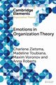 Emotions in Organization Theory, Zietsma Charlene