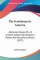 The Scotchman In America, Proudfoot John