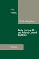 Finite Horizon H? and Related Control Problems, Subrahmanyam M.Bala