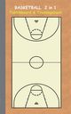 Basketball 2 in 1 Taktikboard und Trainingsbuch, Taane Theo von
