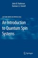 An Introduction to Quantum Spin Systems, Parkinson John B.