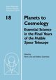 Planets to Cosmology, Casertano