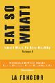 EAT SO WHAT! Smart Ways To Stay Healthy Volume 1, Fonceur La