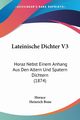 Lateinische Dichter V3, Horace