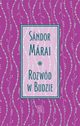 Rozwd w Budzie, Marai Sandor
