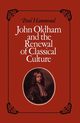 John Oldham and the Renewal of Classical Culture, Hammond Paul