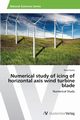 Numerical study of icing of horizontal axis wind turbine blade, Fuchs Peter