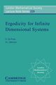 Ergodicity for Infinite Dimensional Systems, Da Prato Giuseppe