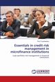 Essentials in credit risk management in microfinance institutions, Turyaheebwa Paul