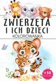 Zwierzta i ich dzieci Kolorowanka, 