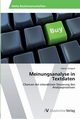 Meinungsanalyse in Textdaten, Zintgraf Fabian