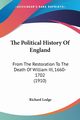 The Political History Of England, Lodge Richard