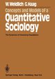 Concepts and Models of a Quantitative Sociology, Weidlich W.