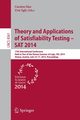 Theory and Applications of Satisfiability Testing - SAT 2014, 