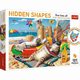 Puzzle 1011 Hidden Shapes Kocie wakacje, 