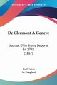 De Clermont A Geneve, Valeix Paul