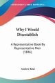 Why I Would Disestablish, 