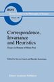Correspondence, Invariance and Heuristics, 