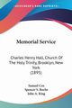 Memorial Service, Cox Samuel