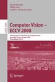 Computer Vision - ECCV 2008, 