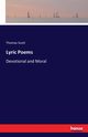 Lyric Poems, Scott Thomas