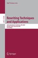 Rewriting Techniques and Applications, Treinen Ralf