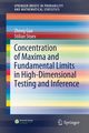 Concentration of Maxima and Fundamental Limits in High-Dimensional Testing and Inference, Gao Zheng
