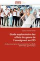 Etude exploratoire des effets du genre de l''enseignant en eps, COUCHOT-SCHIEX-S