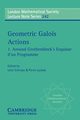 Geometric Galois Actions, 