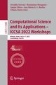 Computational Science and Its Applications - ICCSA 2022 Workshops, 