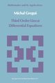 Third Order Linear Differential Equations, Gregus Michal