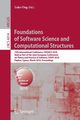 Foundations of Software Science and Computational Structures, 