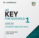 A2 Key for Schools 1 for the Revised 2020 Exam Audio CDs, 