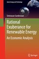 Rational Exuberance for Renewable Energy, Sunderasan Srinivasan