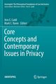 Core Concepts and Contemporary Issues in Privacy, 