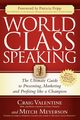 World Class Speaking, Valentine Craig
