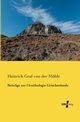 Beitrge zur Ornithologie Griechenlands, von der Mhle Heinrich Graf