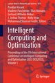 Intelligent Computing and Optimization, 