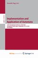Implementation and Application of Automata, 