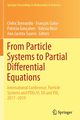 From Particle Systems to Partial Differential Equations, 